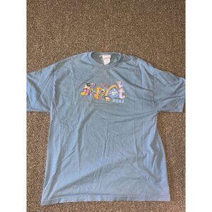 Vintage 2007 Walt Disney World EPCOT Mickey Pluto Graphic T Shirt XL